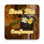 figurinhas bom dia e confiança android application logo